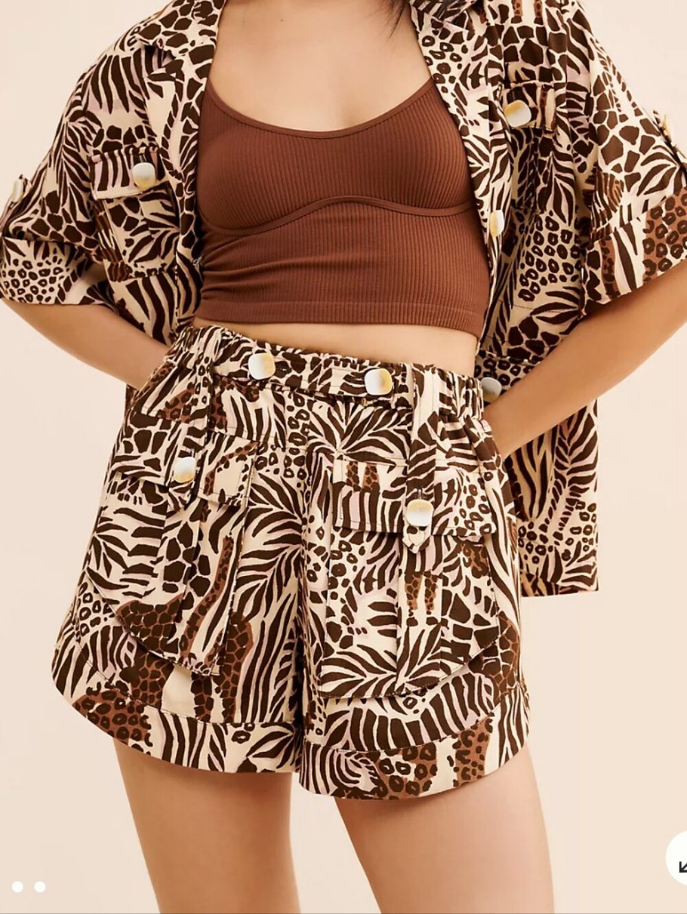 FARM Rio Safari Sand Shorts - Picture 9 of 9
